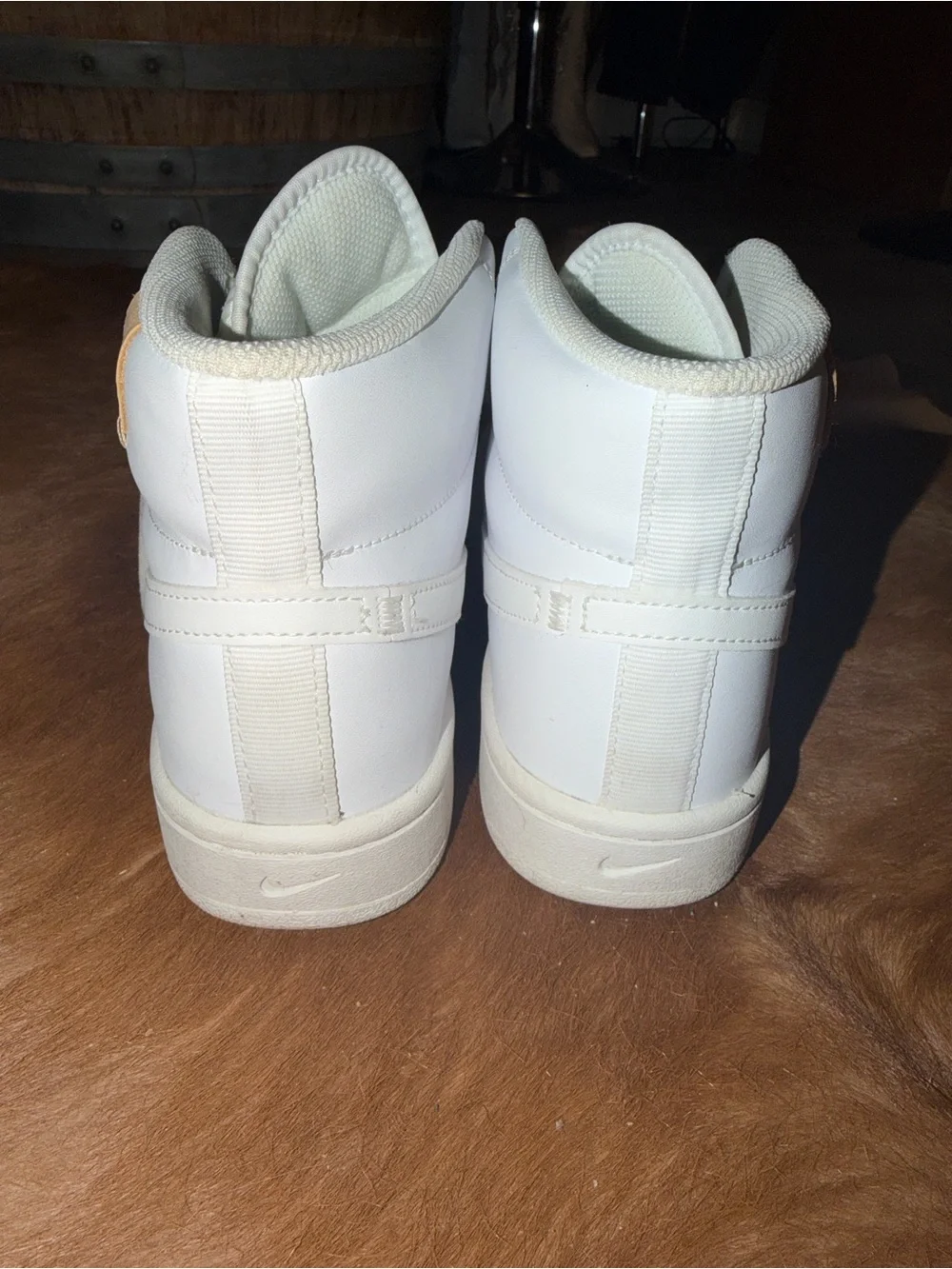 Nike Court Royale 2 Mid Triple White (Women's) size 9.5